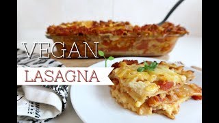 Vegan Lasagna  Camie Ⓥ [upl. by Adaha]