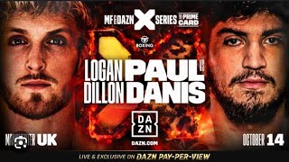 Logan Paul vs Dillon Danis Final Round  Ends inChaos Crowd Reaction [upl. by Thedric]