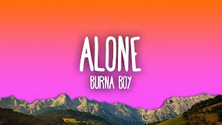 Burna Boy  Alone  From quotBlack Panther Wakanda Forever [upl. by Einohpets]