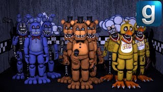 Gmod FNAF  Five Lost Nights At Freddys Part 1 [upl. by Airamesor]