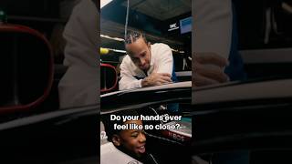 Lewis Hamilton shows Junior Driver inside his F1 car 🥹🤯 [upl. by Tita]