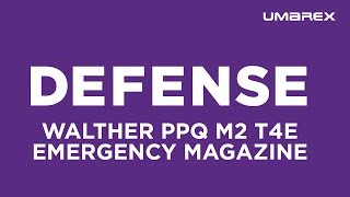 Walther PPQ M2 T4E Emergency Magazine – Produktvorstellung [upl. by Alyakem775]