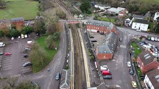 Crediton Railway Station [upl. by Renrut]