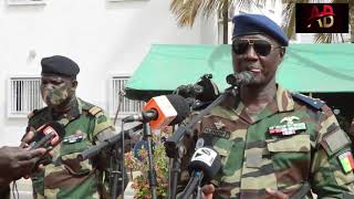 Le CEMGA Birame Diop en visite d’adieu A SAINT LOUIS Pour que le Sénégal soit fier de son armée [upl. by Sakram23]