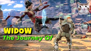 Widow Journey has just begun in Ranked 😳 New Dynasty Character of Sfa  Shadow Fight Arena [upl. by Diego]