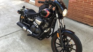 2015 Yamaha Bolt Oil Change [upl. by Sivatco649]