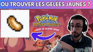 POKEMON DONJON MYSTÈRE ÉQUIPE DE SECOURS ROUGE  BLEU  COMMENT  OU TROUVER DES GELÉES JAUNES [upl. by Ardnikat]