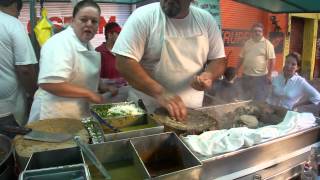 The Best Tacos in Guadalajara  Amazing fast and delicious street taco stand Tacos El Pirata [upl. by Basilius836]