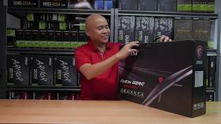 MSI Optix G24C Unboxing [upl. by Muirhead]