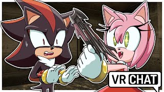 SHADOW TEACHES AMY HOW TO USE GUNS IN VRCHAT [upl. by Ultima343]