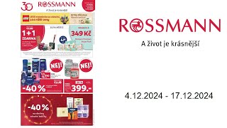 Leták ROSSMANN  4122024  17122024 [upl. by Nilyahs]