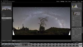 How to Stitch Panoramas in Lightroom CC and Photoshop ComparisonReview [upl. by Kironde]