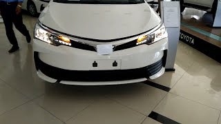 Toyota Corolla XLi 2019 FaceLiftAutomatic  interior Exterior Startup  Full Review [upl. by Ecahc645]