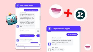 How to Add An AI Support Agent to Your Zendesk Widget [upl. by Menken598]