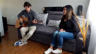 Me sanaste con tu bienSi tan solo Gabriel Riera amp Jenny Vergara  Cover ConAmigos [upl. by Mariken]