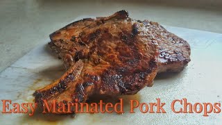 Super Easy Pork Chop Marinade Recipe Delicious [upl. by Inneg]