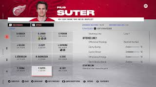 NHL 23 Detroit Red Wings Roster [upl. by Bea]