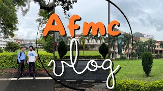 Afmc 🩺grounds hostels canteen vlog❤️❤️afmcneetmotivationmbbs [upl. by Keisling580]