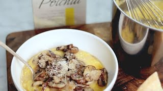 Recipe Polenta with Taleggio and Mushrooms [upl. by Panayiotis635]