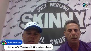 Joey Merlino amp LIL Snuff talk about these made up stories along with sports [upl. by Nohshan]