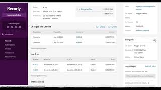 Accounts  Recurly Demo [upl. by Kcirttap]