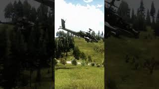 Insane Apache Helicopter Flyby Up Close Intense Action Footage [upl. by Asilanna]