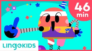 MOVE KIDS 🕺 Dance Songs for Kids  Lingokids [upl. by Calabrese387]