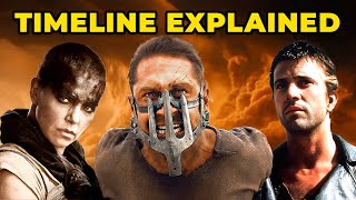 Complete MAD MAX Timeline Recapped [upl. by Nnaxor]