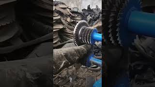 Tire cutting process tire all tube tire [upl. by Jer73]