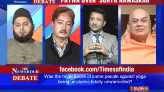 Debate Fatwa over Surya Namaskar2 [upl. by Ybba]