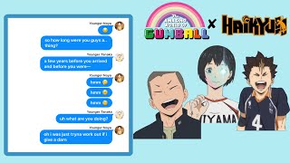 Kanoka’s a what  TAWOG x Haikyuu  Haikyuu Texts  The BFFs 22 [upl. by Dodi457]