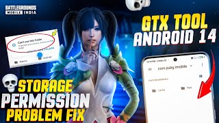 Cant Use This Folder Problem solve  how to fix Gfx tool use this folder problem solve Android 14 😍 [upl. by Ck824]