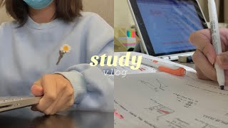 study vlog  ordinary days of an engineering student 👩‍🔬 [upl. by Sirref]