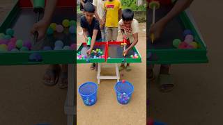 Fun game ping pong ball 1 VS 1 Challenge ball1vs1 challenge [upl. by Sarson]