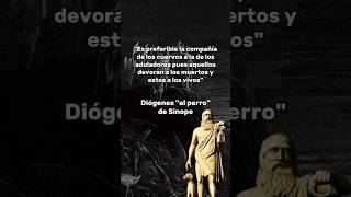 Diógenes de Sinope diógenes diogenesdesinope frases shorts filosofia [upl. by Alyam]