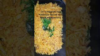 Basic ingredients fried rice homemadecooking friedrice vegetarian gamanareddy youtubeshorts [upl. by Girand853]