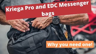 Kriega Urban Messenger Bags Explained [upl. by Hsak551]