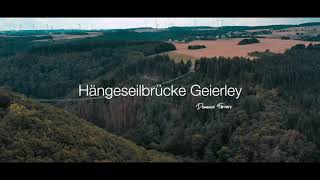 Hängeseilbrücke Geierlay Mörsdorf DJI MAVIC 2 PRO 4K [upl. by Eyma3]