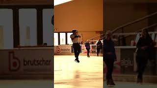 Skating through the last light of the day 🌇 📹 schluukas Olympics [upl. by Dusen]