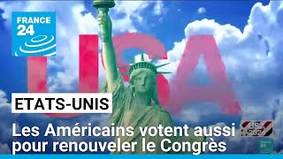 EtatsUnis  les Américains votent aussi pour renouveler le Congrès • FRANCE 24 [upl. by Grimona]