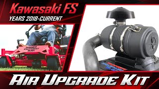 New Style Kawasaki FS Canister Air Filter Upgrade Kit Installation [upl. by Yarak]