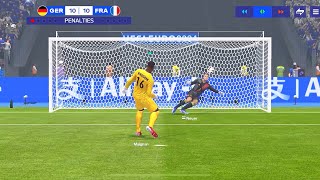 FC Mobile 24 UEFA EURO Final Match Penalty Shootout France Vs Germany fcmobile24 [upl. by Nodle87]