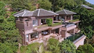 Paresa Resort Phuket by Drone [upl. by Nomahs]