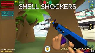 SHELL SHOCKERS ULTIMATE SHOOTING GAME EGG WAR WEB CRAZY GAMES CRAZE FF [upl. by Nefets131]