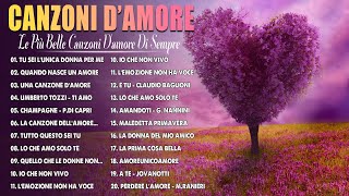 LE PIÙ BELLE CANZONI DAMORE DI SEMPRE 🌹 MUSICA ITALIANA ROMANTICA [upl. by Asilak]