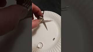 Meteorite nickel cadmium magnet test 2024 science metal meteorite magnet [upl. by Kirwin]