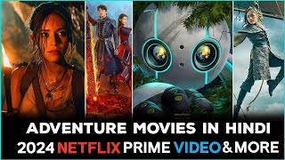 Top 5 New Hollywood Action ADVENTURE Movies in Hindi Dubbed  2024 Hollywood Movies  Filmy Spyder [upl. by Gnoht]