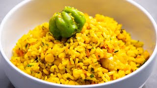 Trini Kitchri Split Peas Rice Recipe by Chef Jeremy Lovell  Foodie Nation [upl. by Welby]