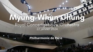 ConcertFr MyungWhun Chung Royal Concertgebouw Orchestra 2024 AntonBruckner MyungWhunChung [upl. by Mraz]