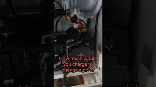 Ideal logic combi boiler How much should I charge to change a prv gas gassafe boilerrepair [upl. by Janik]